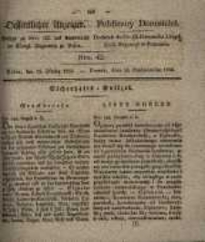 Oeffentlicher Anzeiger. 1833.10.15 Nr 42