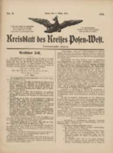 Kreisblatt des Kreises Posen-West 1911.03.02 Jg.23 Nr9