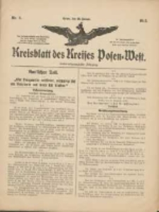 Kreisblatt des Kreises Posen-West 1915.01.28 Jg.27 Nr5