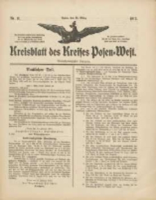 Kreisblatt des Kreises Posen-West 1912.03.14 Jg.24 Nr11