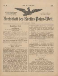 Kreisblatt des Kreises Posen-West 1910.03.03 Jg.22 Nr10