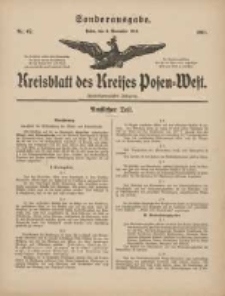 Kreisblatt des Kreises Posen-West 1910.11.08 Jg.22 Nr47
