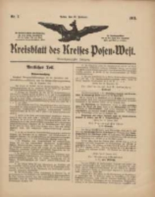 Kreisblatt des Kreises Posen-West 1912.02.15 Jg.24 Nr7