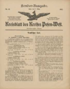 Kreisblatt des Kreises Posen-West 1912.03.21 Jg.24 Nr13 Sonder-Ausgabe