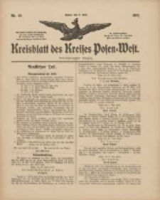 Kreisblatt des Kreises Posen-West 1912.05.09 Jg.24 Nr20