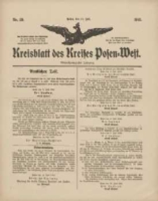 Kreisblatt des Kreises Posen-West 1912.07.11 Jg.24 Nr29