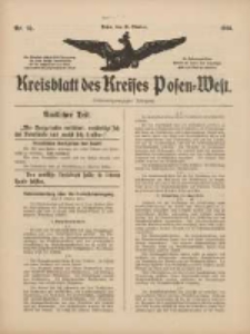 Kreisblatt des Kreises Posen-West 1915.10.21 Jg.27 Nr52