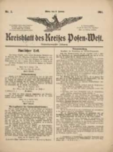 Kreisblatt des Kreises Posen-West 1914.01.08 Jg.26 Nr2