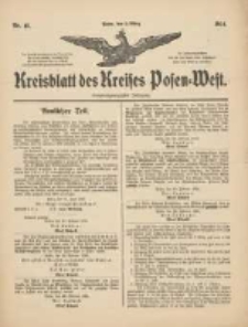 Kreisblatt des Kreises Posen-West 1914.03.05 Jg.26 Nr10
