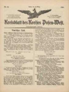Kreisblatt des Kreises Posen-West 1914.03.12 Jg.26 Nr11