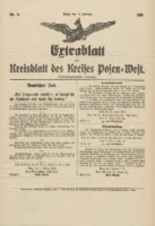 Extrablatt zum Kreisblatt des Kreises Posen-West 1915.02.12 Jg.27 Nr8