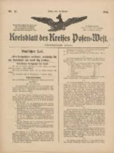 Kreisblatt des Kreises Posen-West 1915.08.19 Jg.27 Nr39