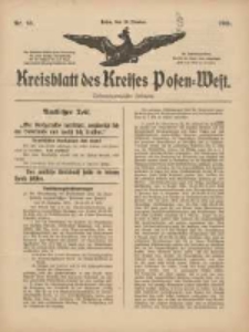 Kreisblatt des Kreises Posen-West 1915.10.29 Jg.27 Nr53