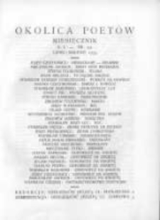 Okolica Poetów 1935.07/08 R.1 Nr4/5