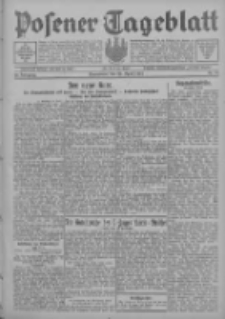 Posener Tageblatt 1929.04.20 Jg.68 Nr91
