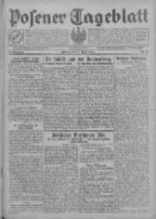 Posener Tageblatt 1929.04.26 Jg.68 Nr96