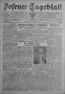 Posener Tageblatt 1929.02.10 Jg.68 Nr34