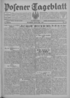 Posener Tageblatt 1929.05.25 Jg.68 Nr118