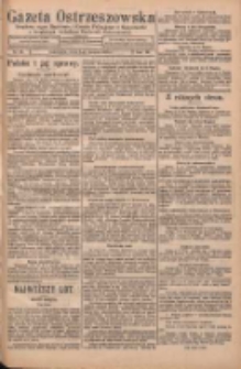 Gazeta Ostrzeszowska: urzędowy organ Magistratu i Urzędu Policyjnego w Ostrzeszowie, z bezpłatnym dodatkiem "Orędownik Ostrzeszowski" 1924.08.06 R.38 Nr63