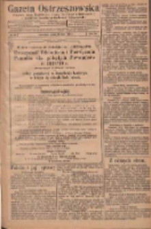 Gazeta Ostrzeszowska: urzędowy organ Magistratu i Urzędu Policyjnego w Ostrzeszowie, z bezpłatnym dodatkiem "Orędownik Ostrzeszowski" 1925.05.30 R.39 Nr43