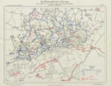 Die Operationen des Jahres 1915: die Ereignisse im Winter und Frühjahr: mit vierzig Karten und Skizzen Bd.7 Die Winterschlacht in Masuren. Die 8 Armee 7 bis 14 Februar und die Einkreisung bei Augustow bis zum 17 Februar 1915 Karte 12