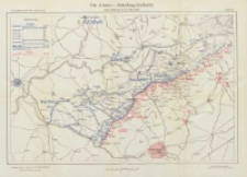 Die Operationen des Jahres 1915: die Ereignisse im Winter und Frühjahr: mit vierzig Karten und Skizzen Bd.7 Die Armee-Abteilung Gallwitz vom 9 Februar bis 13 März 1915 Karte 13