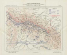 Die Operationen des Jahres 1915: die Ereignisse im Winter und Frühjahr: mit vierzig Karten und Skizzen Bd.7 Die Karpentenschaft. Die österreichisch-ungarische 2, 3 und die deutsche Südarmee vom 16 Februar bis Anfang April 1915 Karte 15