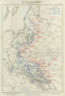 Die Operationen des Jahres 1915: die Ereignisse im Westen im Fr&uuml;hjahr und Sommer, im Osten vom Fr&uuml;hjahr bis zum Jahresschluss: mit neununddreissig Karten und Skizzen Bd.8 Die Front gegen Russland vom 13 Mai bis 12 Juli 1915 Karte 5