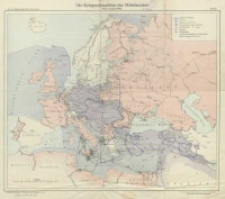 Die Operationen des Jahres 1916: bis zum Wechsel in der Obersten Heeresleitung: mit fünfundvierzig Karten und Skizzen Bd.10 Die Kriegsschauplätze der Mittelmächte. Ende August 1916 Karte 1