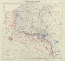 Die Operationen des Jahres 1916: bis zum Wechsel in der Obersten Heeresleitung: mit fünfundvierzig Karten und Skizzen Bd.10 Die Front gegen Frankreich. Stand am 1 Juli 1916 morgens Karte 4