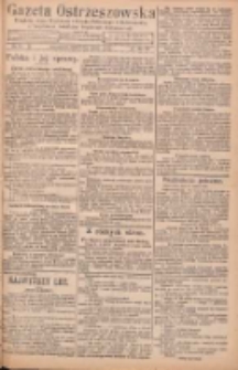 Gazeta Ostrzeszowska: urzędowy organ Magistratu i Urzędu Policyjnego w Ostrzeszowie, z bezpłatnym dodatkiem "Orędownik Ostrzeszowski" 1924.03.12 R.38 Nr21