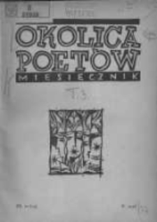 Okolica Poetów 1936.10.15 T.3 Z.1 R.2 Nr10(19)
