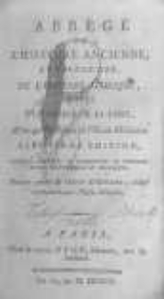 Abrégé de l'histoire ancienne en particulier, de l'histoire grecque, suivi d'un Abrégé de la fable, a l'usage des éleves de l'Ecole Militaire