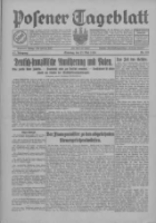 Posener Tageblatt 1928.05.27 Jg.67 Nr121