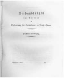 Verhandlungen des Vereines zur Beförderung des Gartenbaues in den Königlich Preussischen Staaten. 1826 Band 3 Lieferung 6