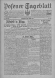 Posener Tageblatt 1928.08.14 Jg.67 Nr185