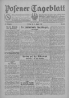 Posener Tageblatt 1928.08.10 Jg.67 Nr182