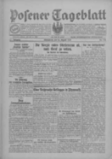 Posener Tageblatt 1928.08.25 Jg.67 Nr194