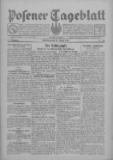Posener Tageblatt 1928.08.28 Jg.67 Nr196