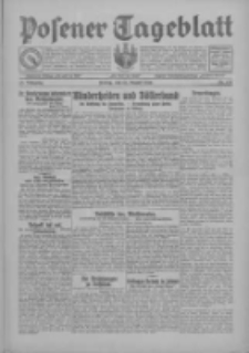 Posener Tageblatt 1928.08.31 Jg.67 Nr199
