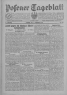 Posener Tageblatt 1928.09.11 Jg.67 Nr208