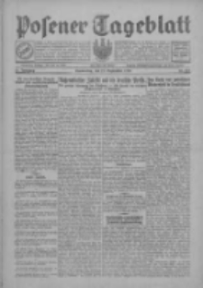 Posener Tageblatt 1928.09.27 Jg.67 Nr222