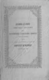 Accademia di lingue che gli alunni del Pontificio Collegio Greco di S. Atanasio offrone al santo arcivescovo e martire Giosafat Kuncewicz il di 16 luglio 1867