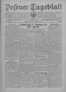 Posener Tageblatt 1928.11.01 Jg.67 Nr252