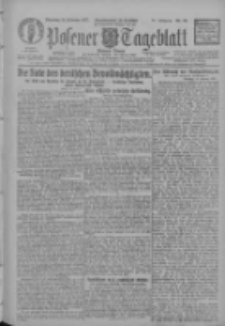 Posener Tageblatt 1927.02.15 Jg.66 Nr36