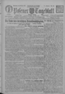 Posener Tageblatt 1927.02.15 Jg.66 Nr36