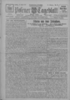 Posener Tageblatt 1927.04.15 Jg.66 Nr87