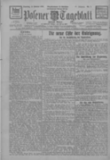 Posener Tageblatt 1927.01.11 Jg.66 Nr7