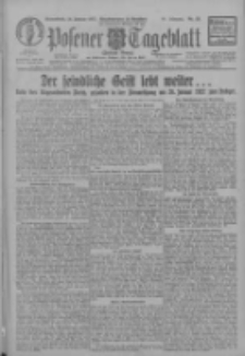 Posener Tageblatt 1927.01.29 Jg.66 Nr23