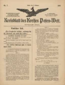 Kreisblatt des Kreises Posen-West 1916.02.03 Jg.28 Nr7